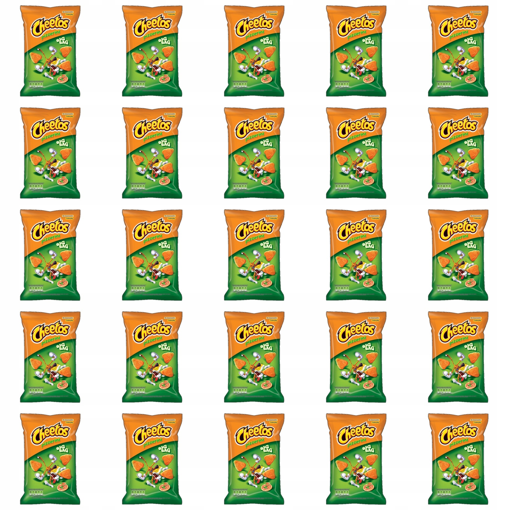 25x 85g Cheetos Pizzerini o smaku pizzy Karton