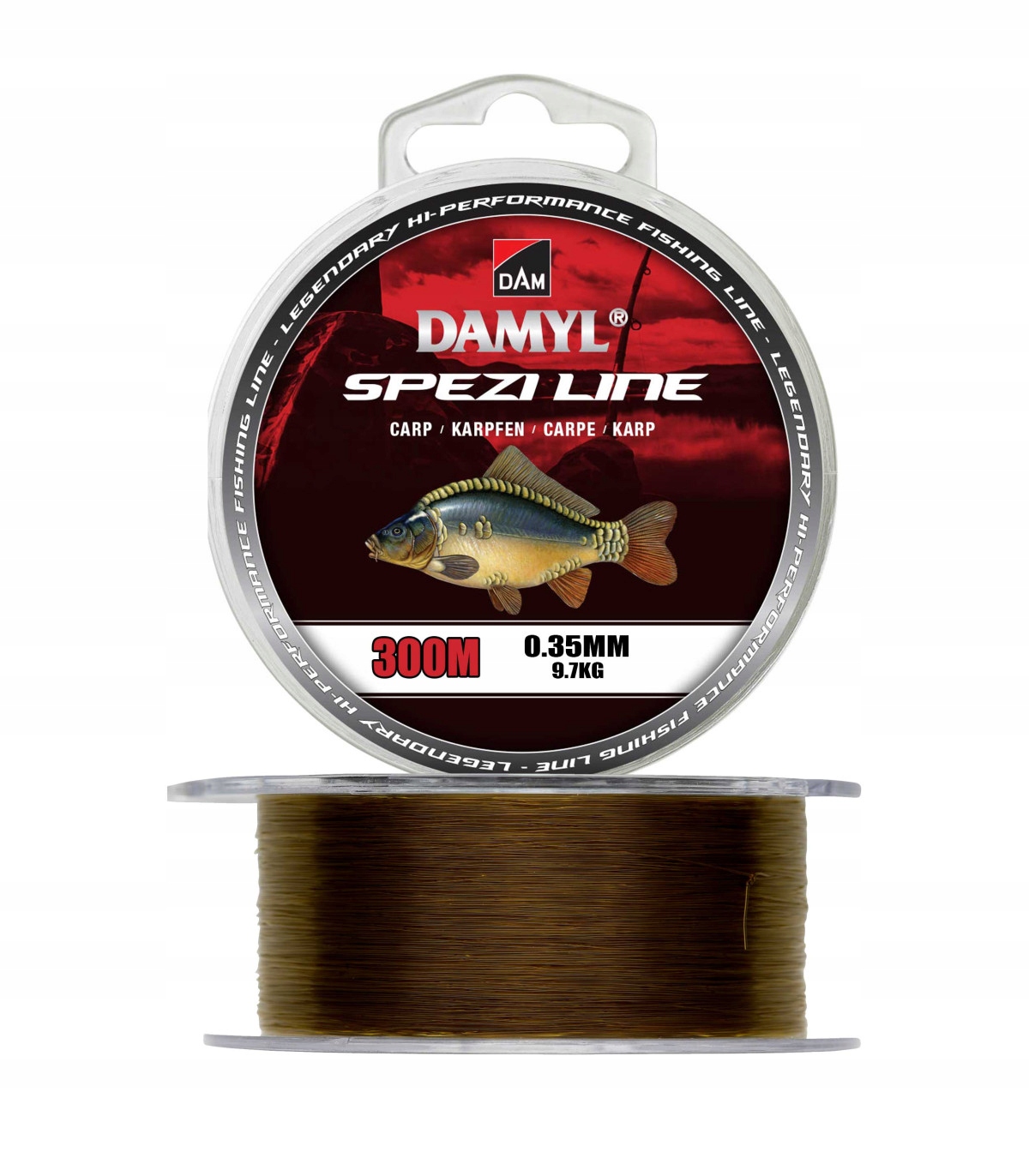 Żyłka Dam Damyl Spezi Line Carp 300m 0,35mm 9,7kg