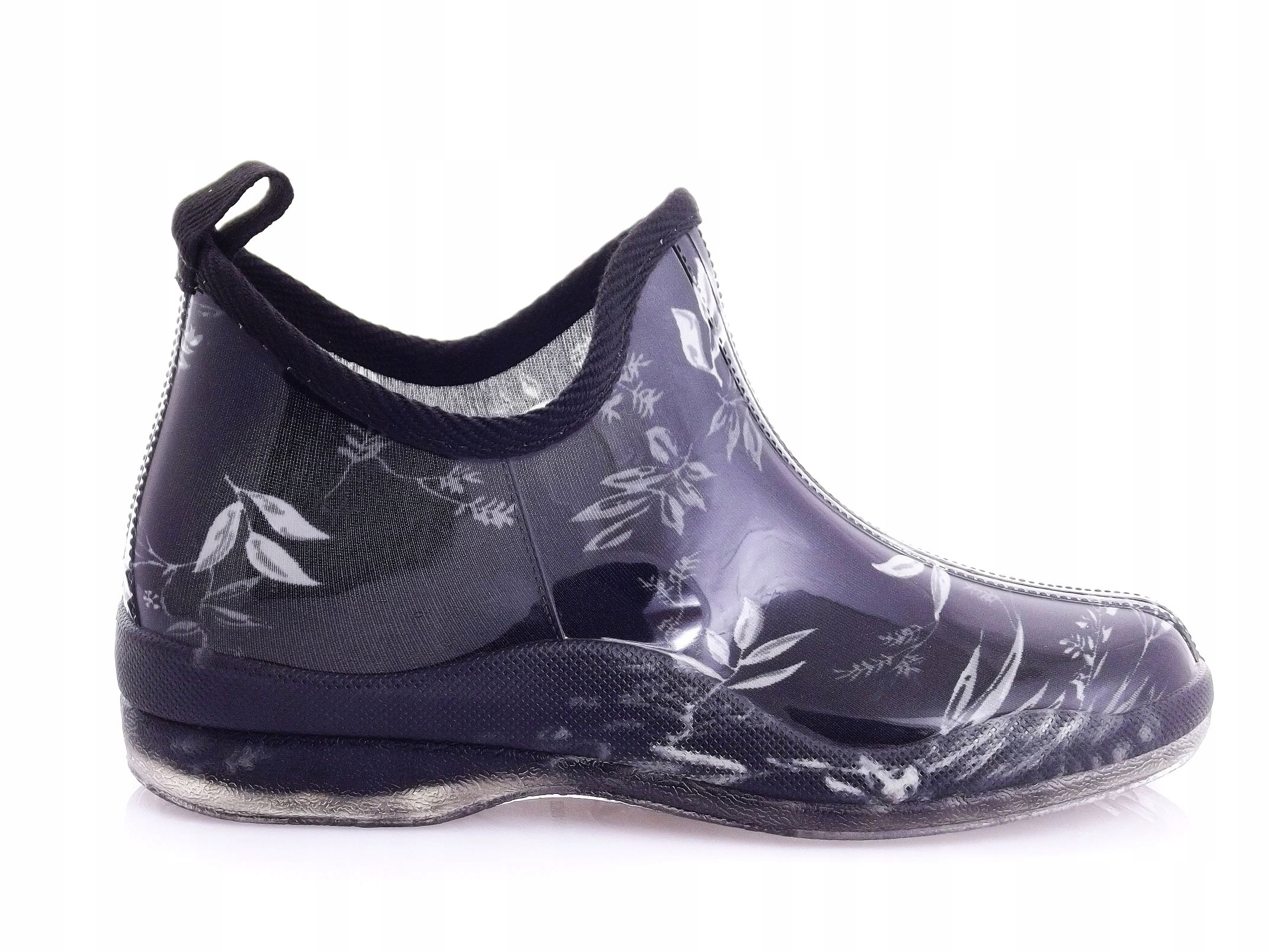 Kalosze damskie krótkie czarne 1 lakier r.36/przeczytaj opis/ Marka inna