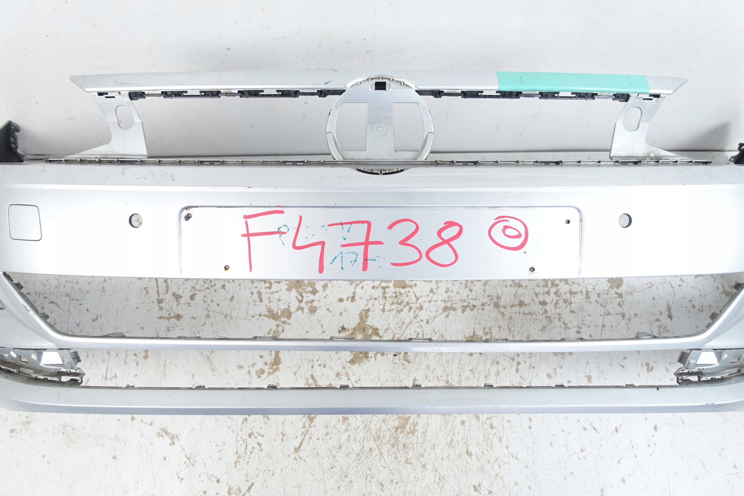 VOLKSWAGEN VW POLO VI 2G0 2017- bumper front front 2G0807221