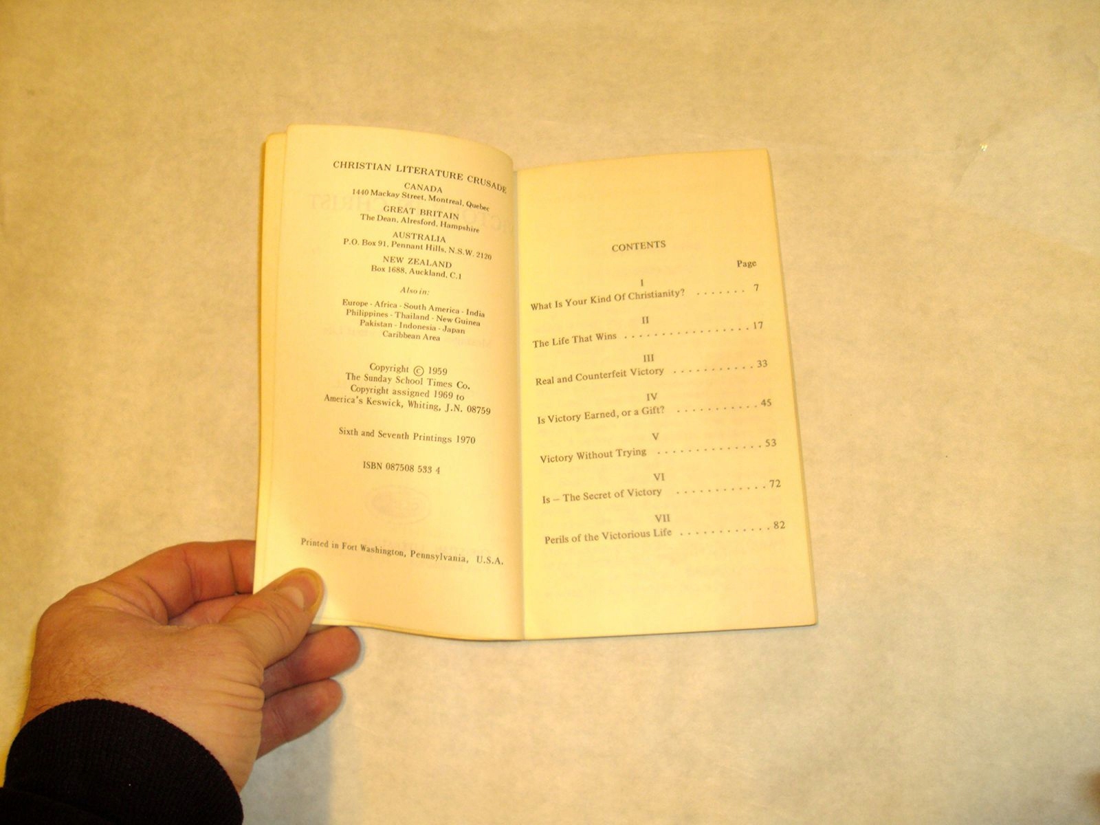 VICTORY IN CHRIST - Charles Trumbull (KSIĄŻKA)