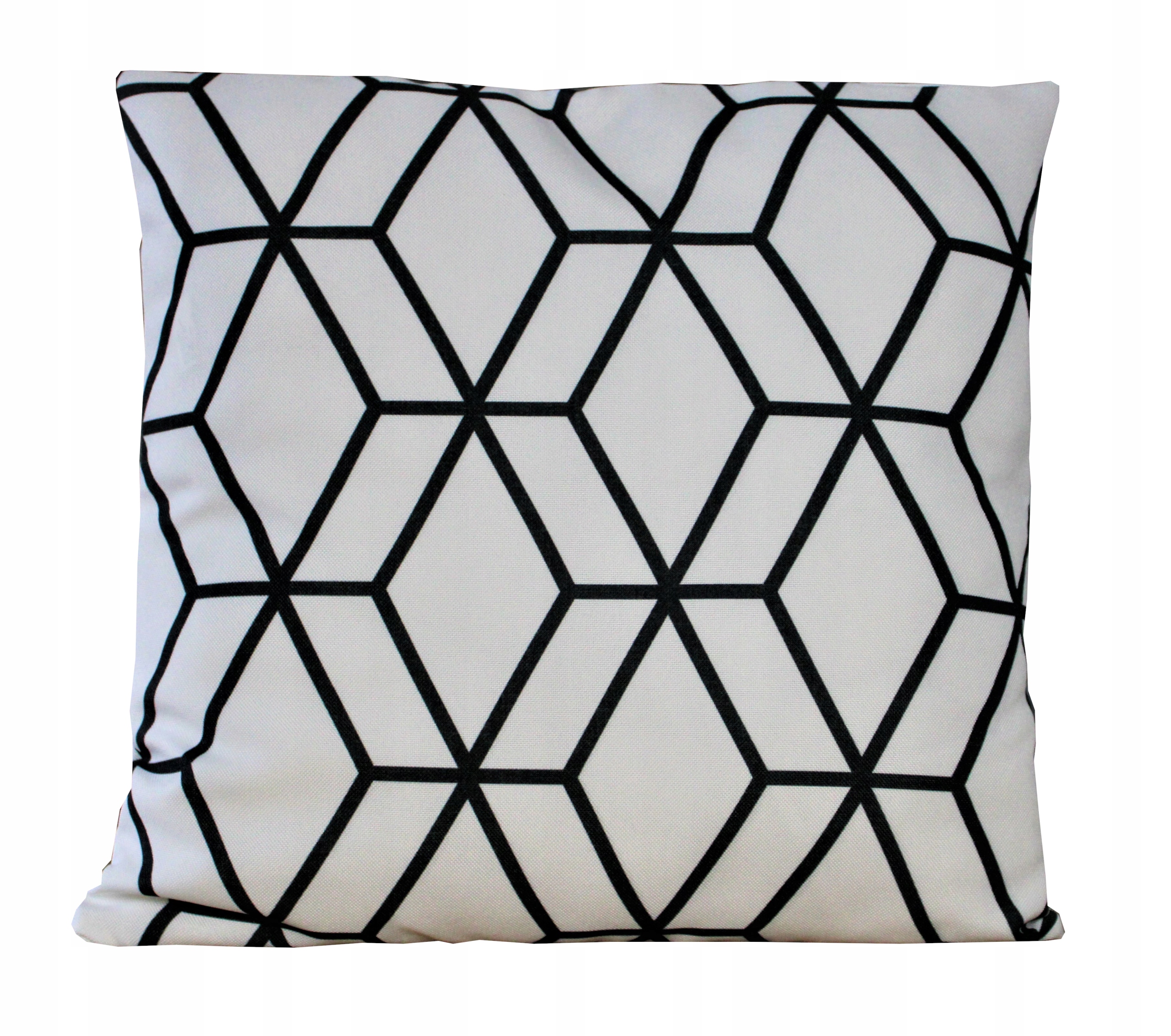 

Poszewka 50x50 cm geometryczna biało-czarna