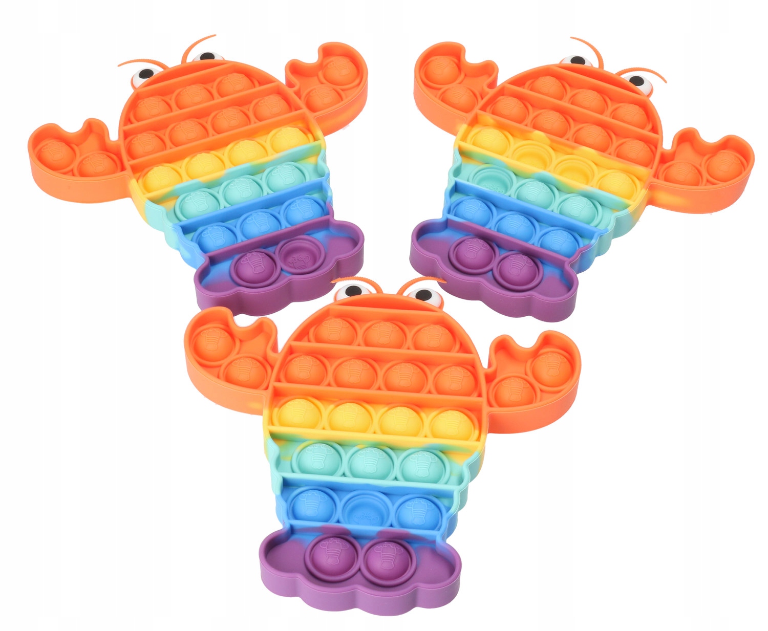 POP it MATA SENSORYCZNA krab 5006 Materiał inny