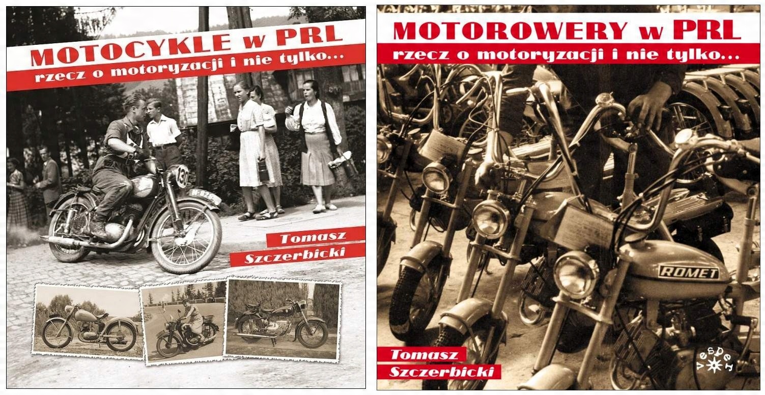 

Motocykle i motorowery w Prl Szczerbicki 2 książki