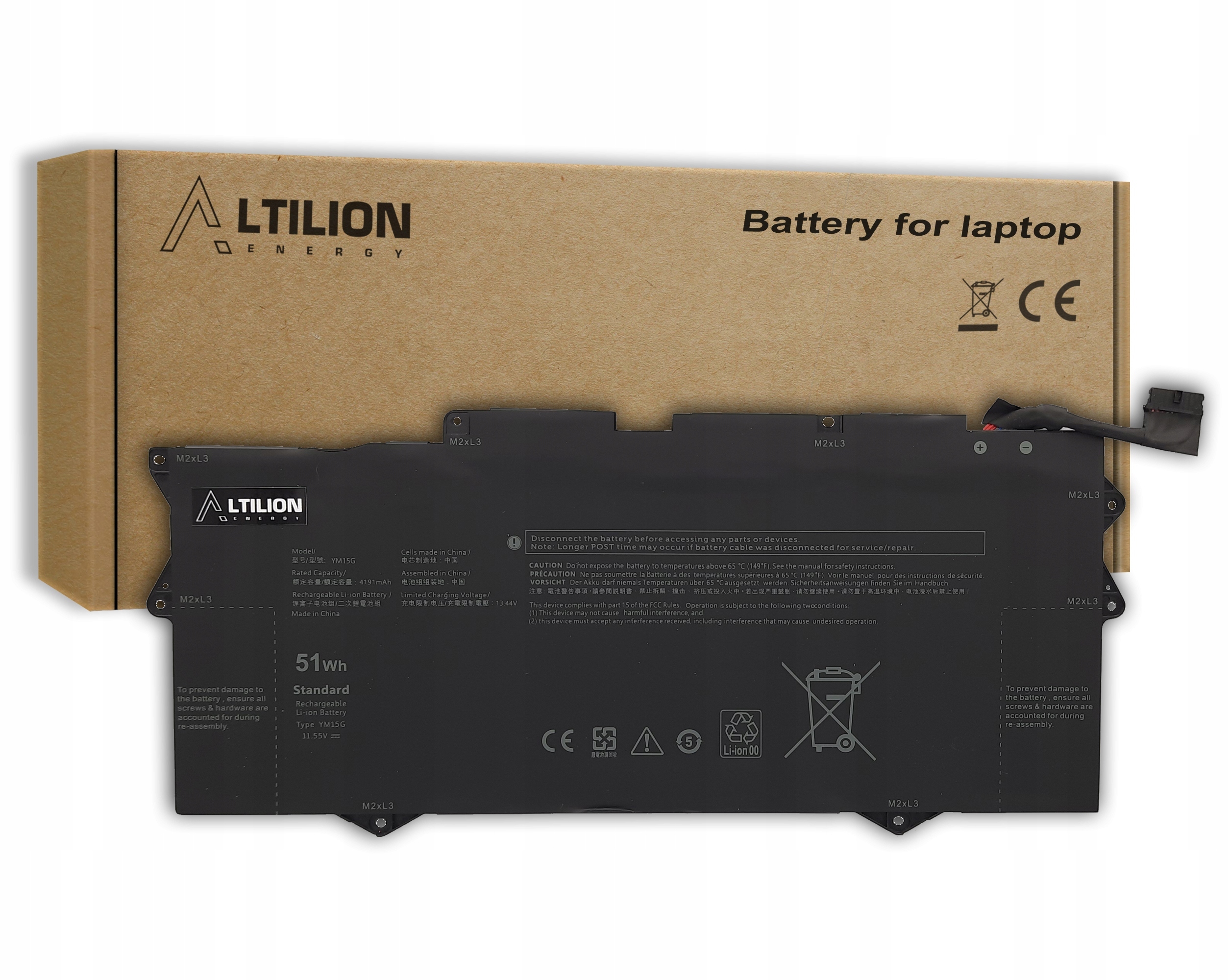 Baterie Altilion Energy YM15G kompatibilní s Dell