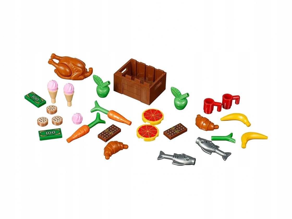 LEGO XTRA AKCESORIA SPOŻYWCZE POLYBAG 40309 Marka LEGO