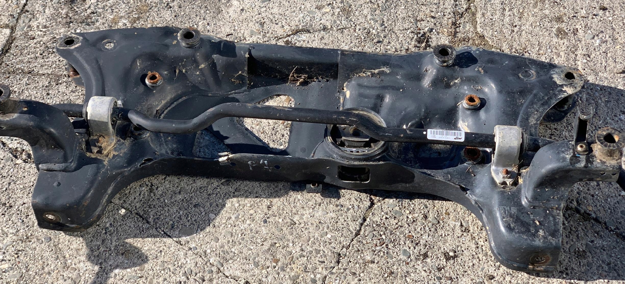 # subframe axle beam TRAWERS axle beam front VW PASSAT B7