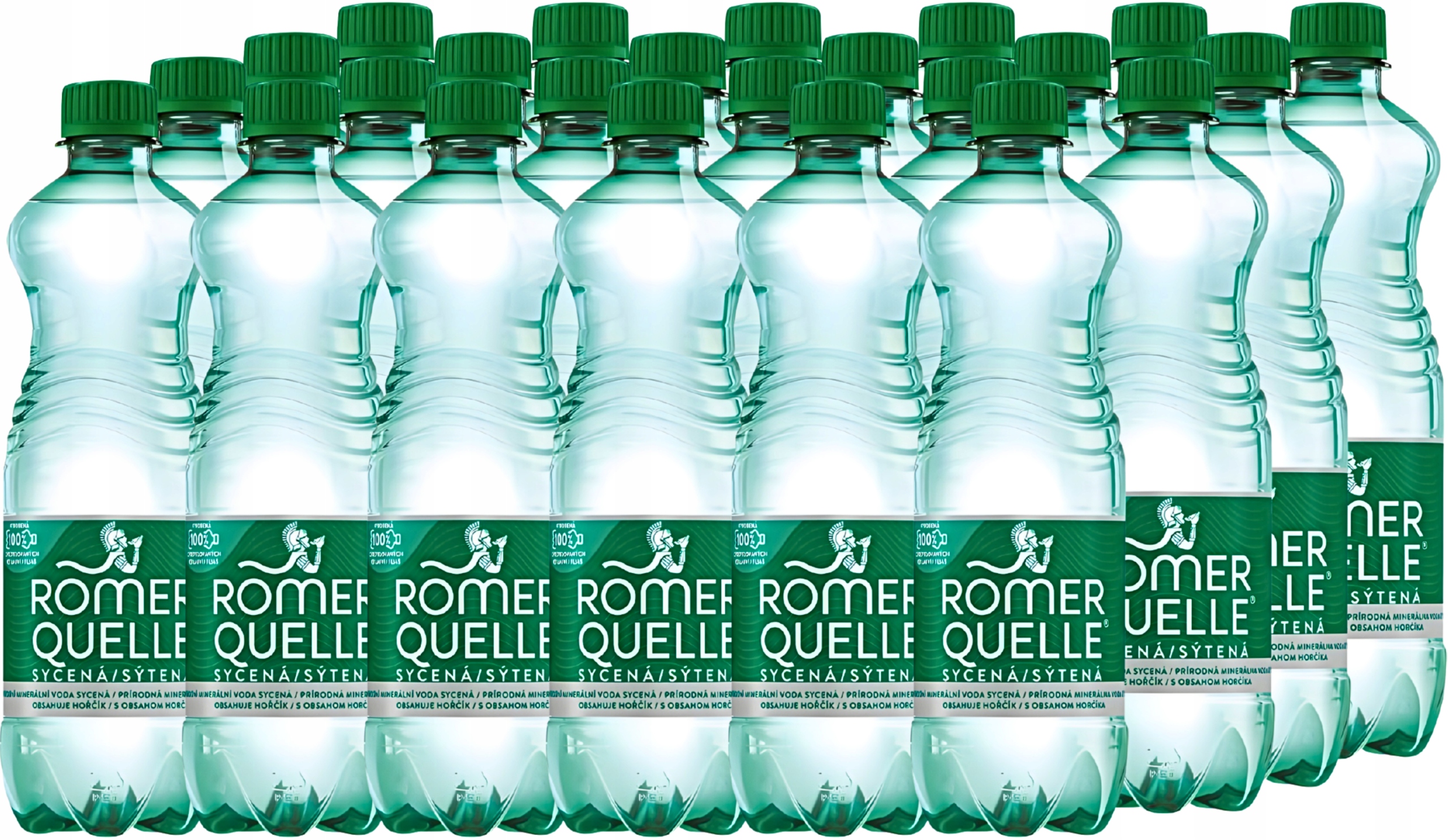 Römerquelle Přírodní minerální voda sycená 24×500ml