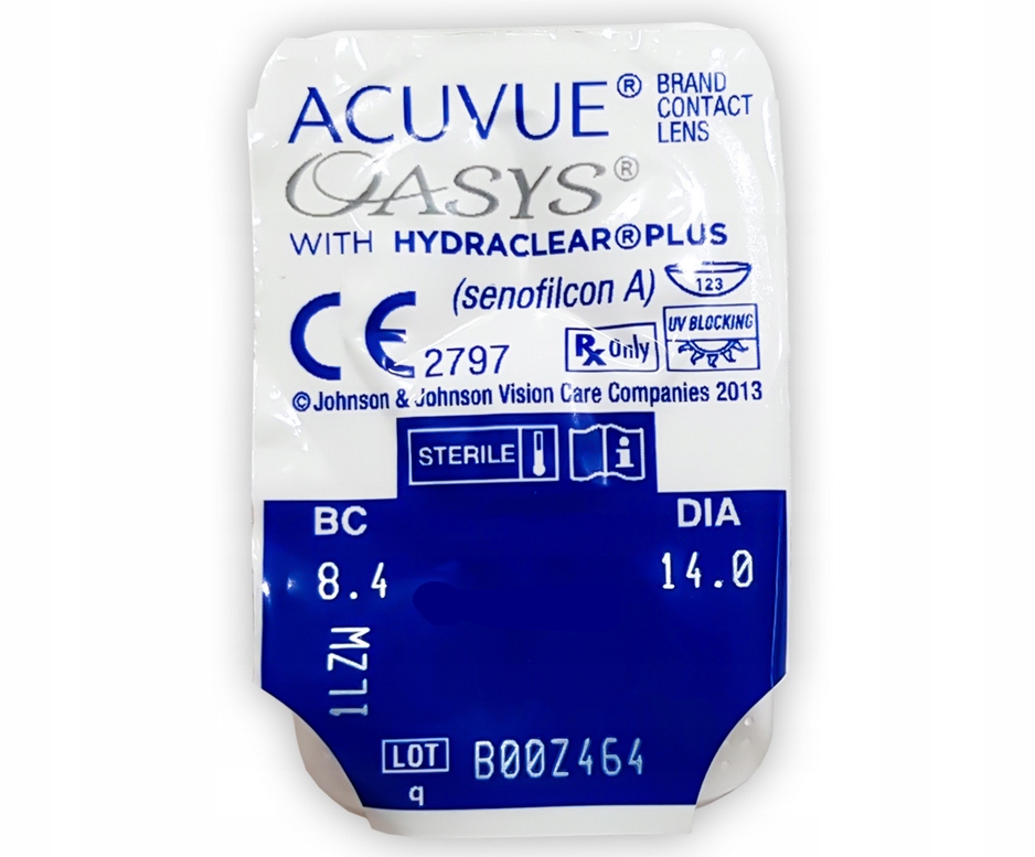 

Soczewki kontaktowe Acuvue Oasys 8.4 1 szt. -4.50