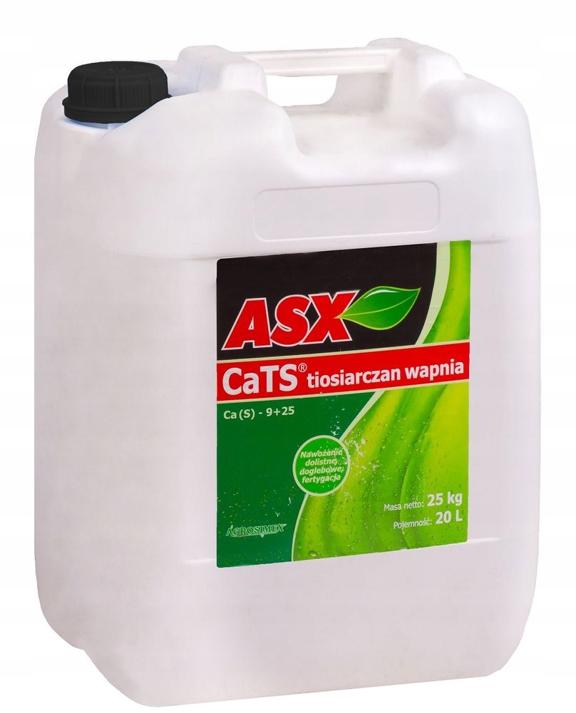 Nawóz Płynny Tiosiarczan Wapnia Asx 20L Dolistny Doglebowy I Do Fertygacji
