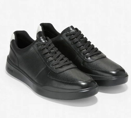 Cole Haan Pánské Kožené Tenisky Černé Pro Každodenní Nošení, Velikost 40 Jkx