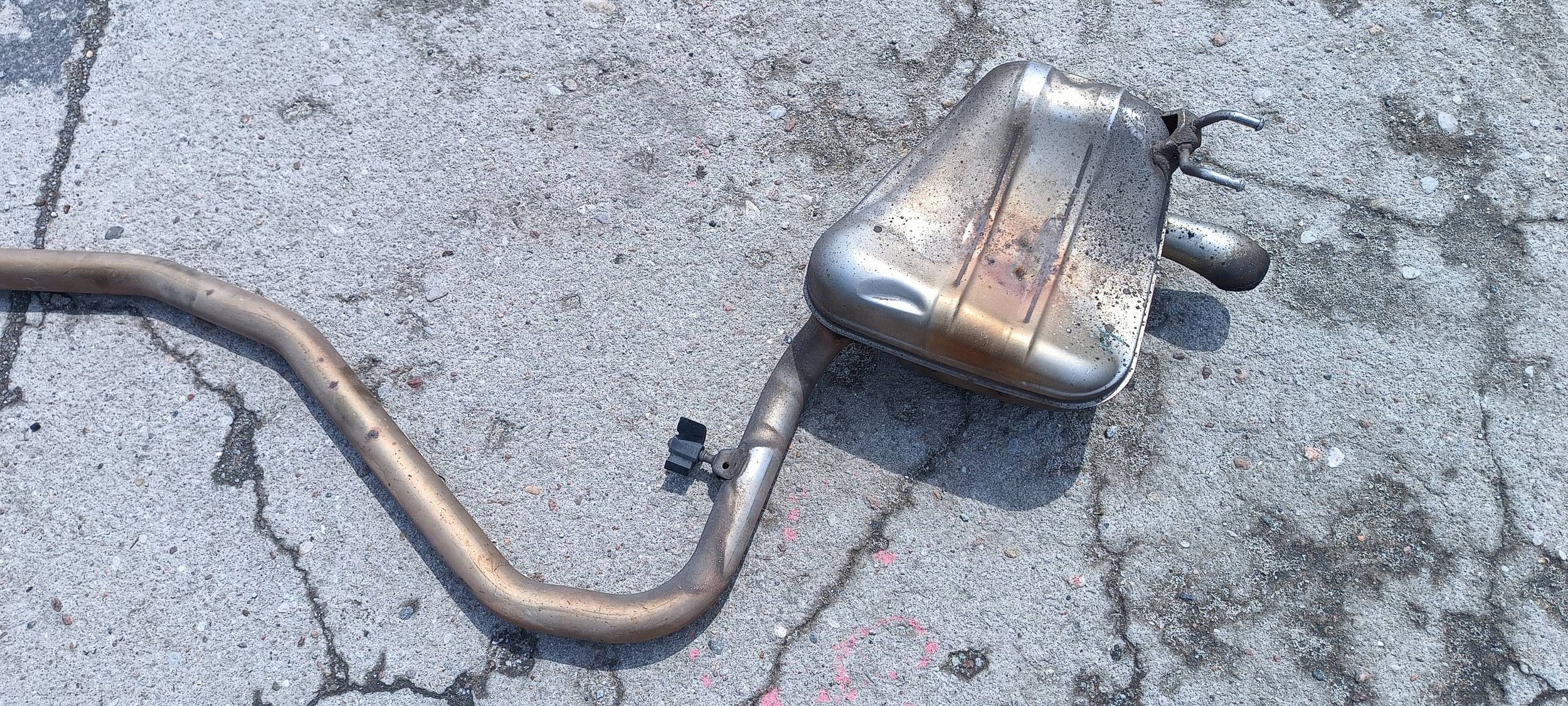 HONDA CIVIC X 1.0 VTEC TURBO muffler, exhaust complete 2017