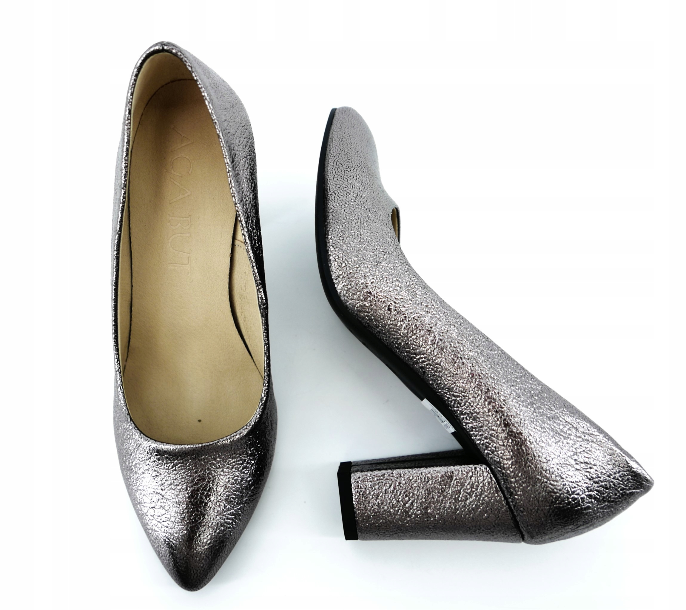 AGA BUT POLSKIE CZÓŁENKA DAMSKIE GRAFITOWE R41 Długość wkładki 26 cm