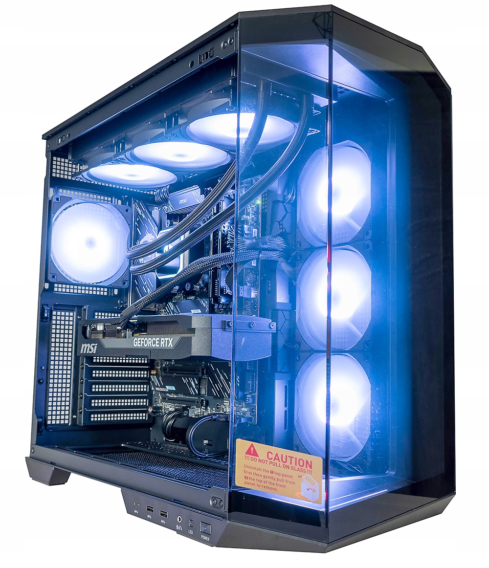 PowerStation 100R Ryzen 9 9950X SSD2TB 128GB RTX5080 Woda WIN11