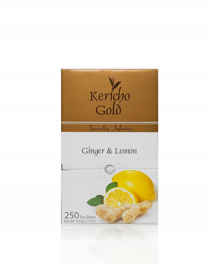 Herbata z imbirem i cytryną Kericho Gold 250 torebek HoReCa duży karton