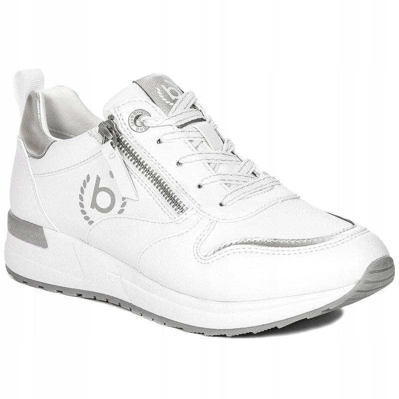 

Sneakersy Bugatti 411-A2M02-5055 2013 Wh-Silv r.38