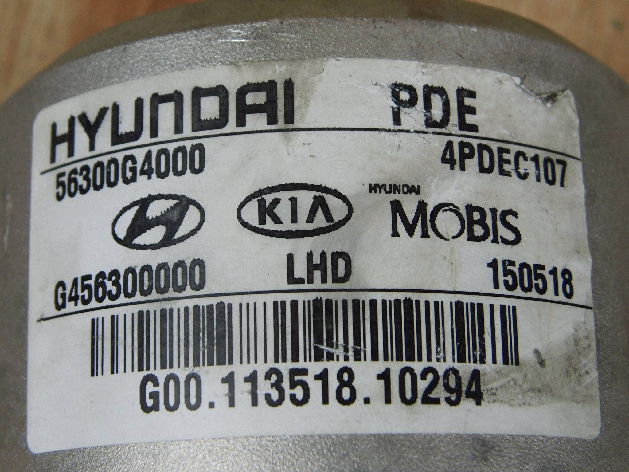Hyundai i30 modulo Centralina SERVOSTERZO volante 56300G4000