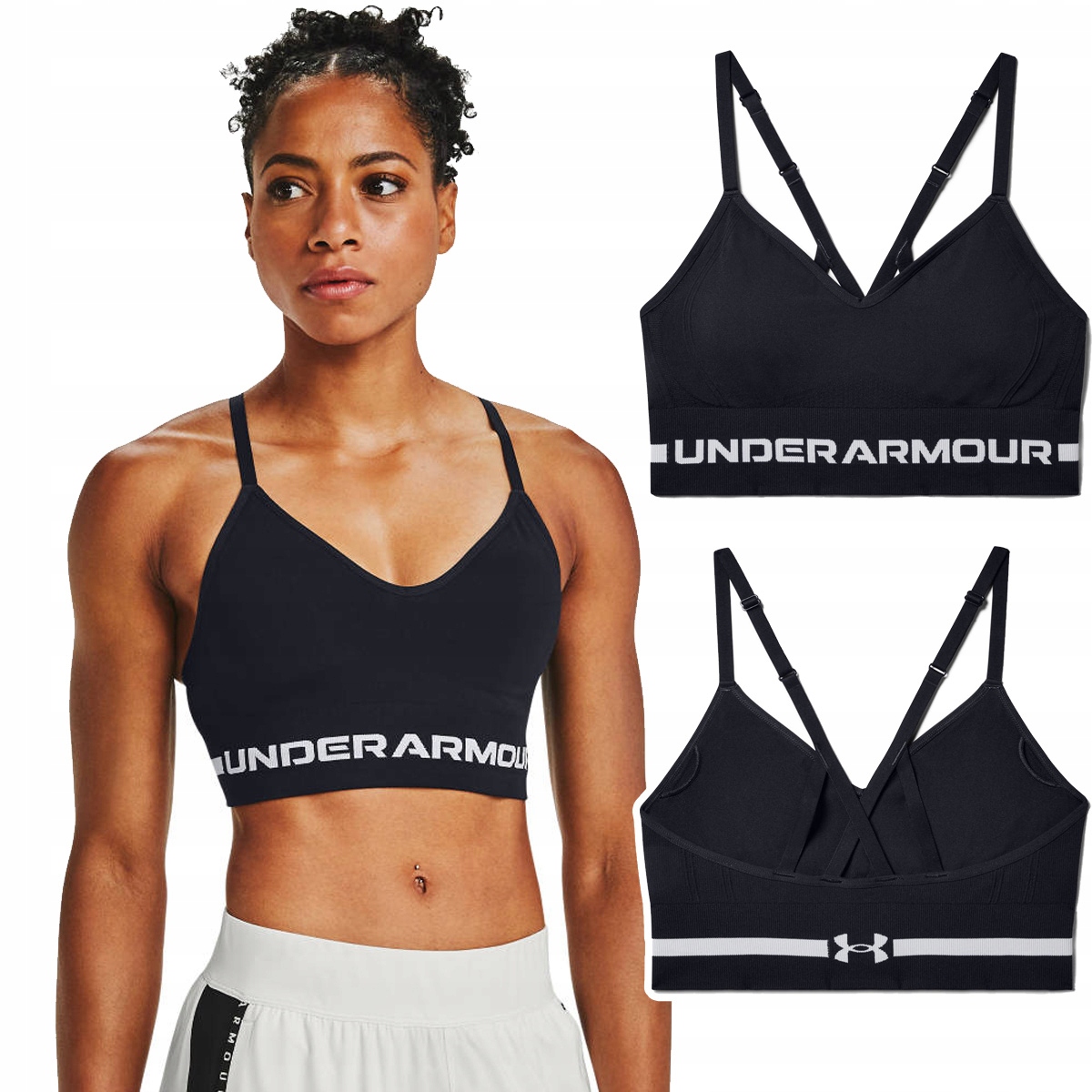 Biustonosz stanik sportowy Under Armour Seamless 1357719 r. S