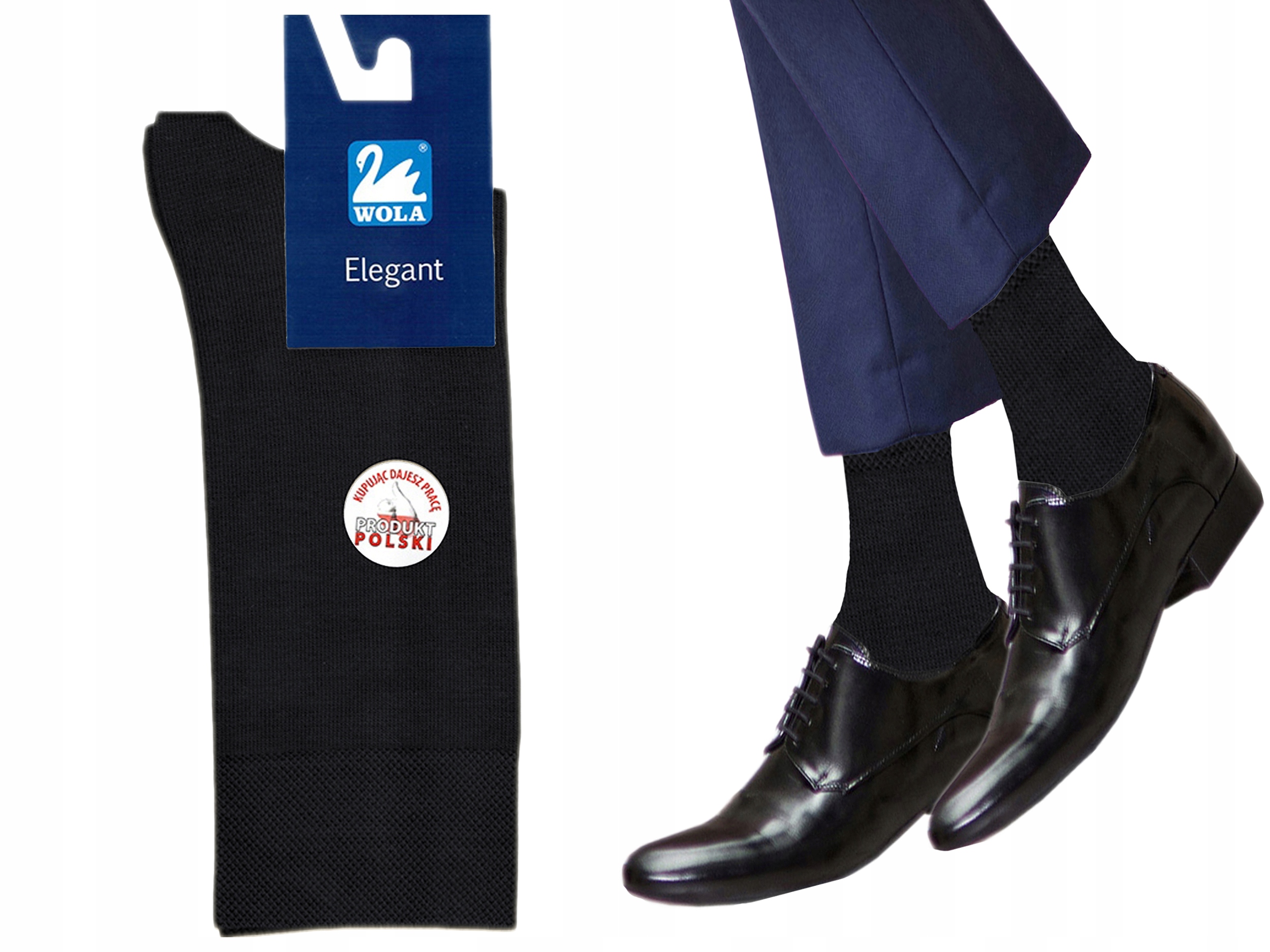 

Wola skarpetki garniturowe Elegant, navy B90 45-47
