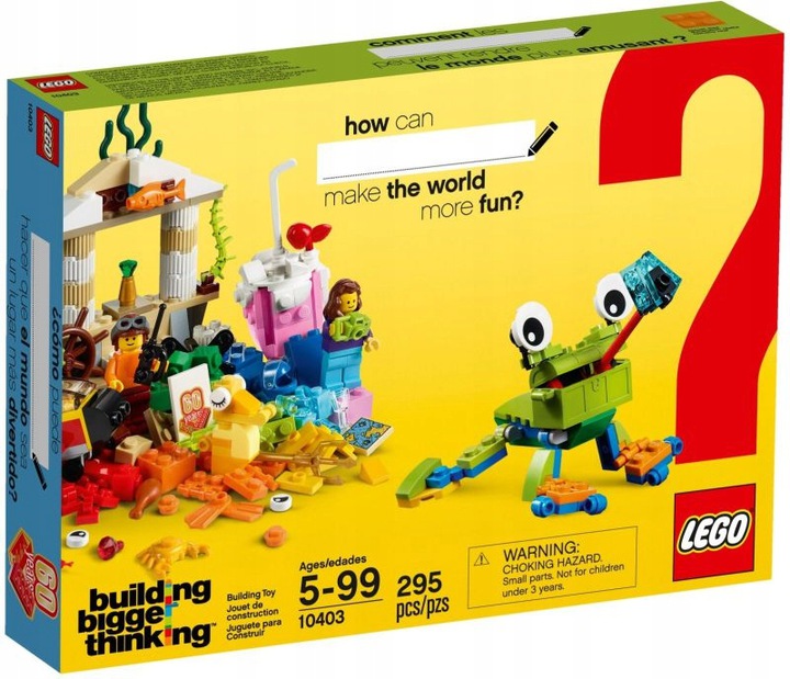Lego Classic 10403 Świat Pełen Zabawy 295 El. Nowy