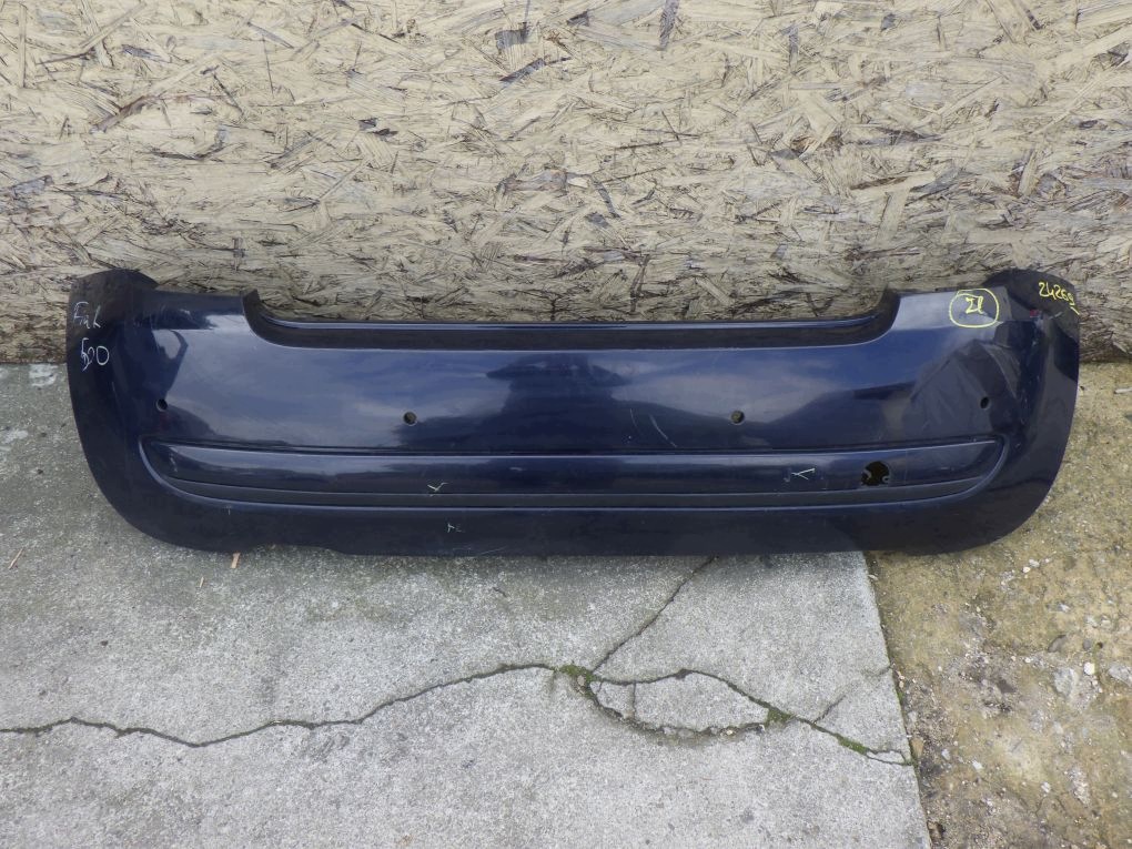 FIAT 500 07- bumper rear rear part