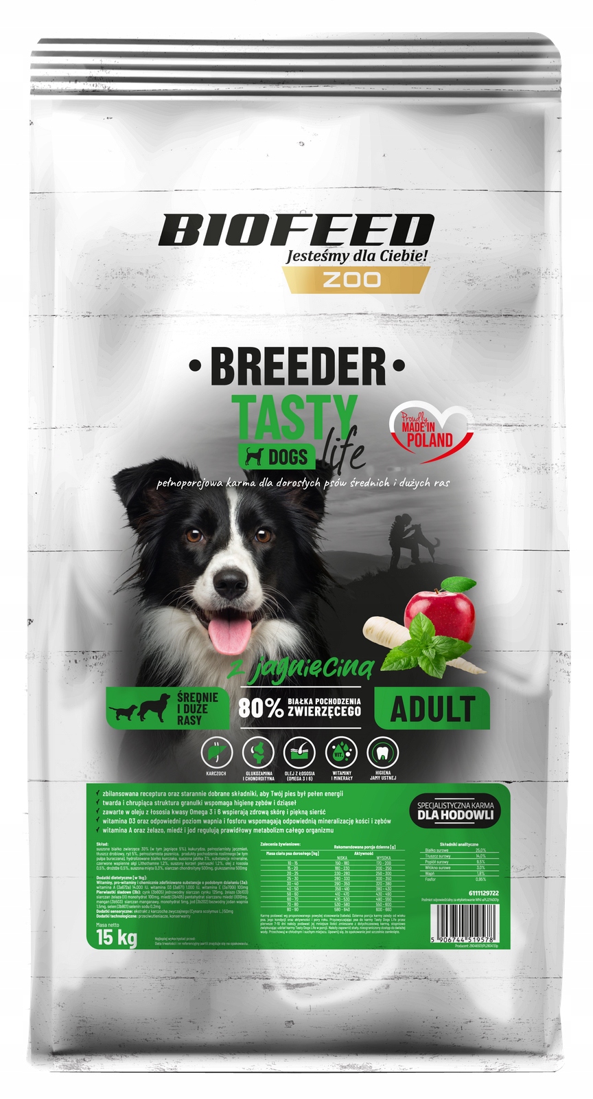 Levně BioFeed suché krmivo krmivo 15 kg Dárek