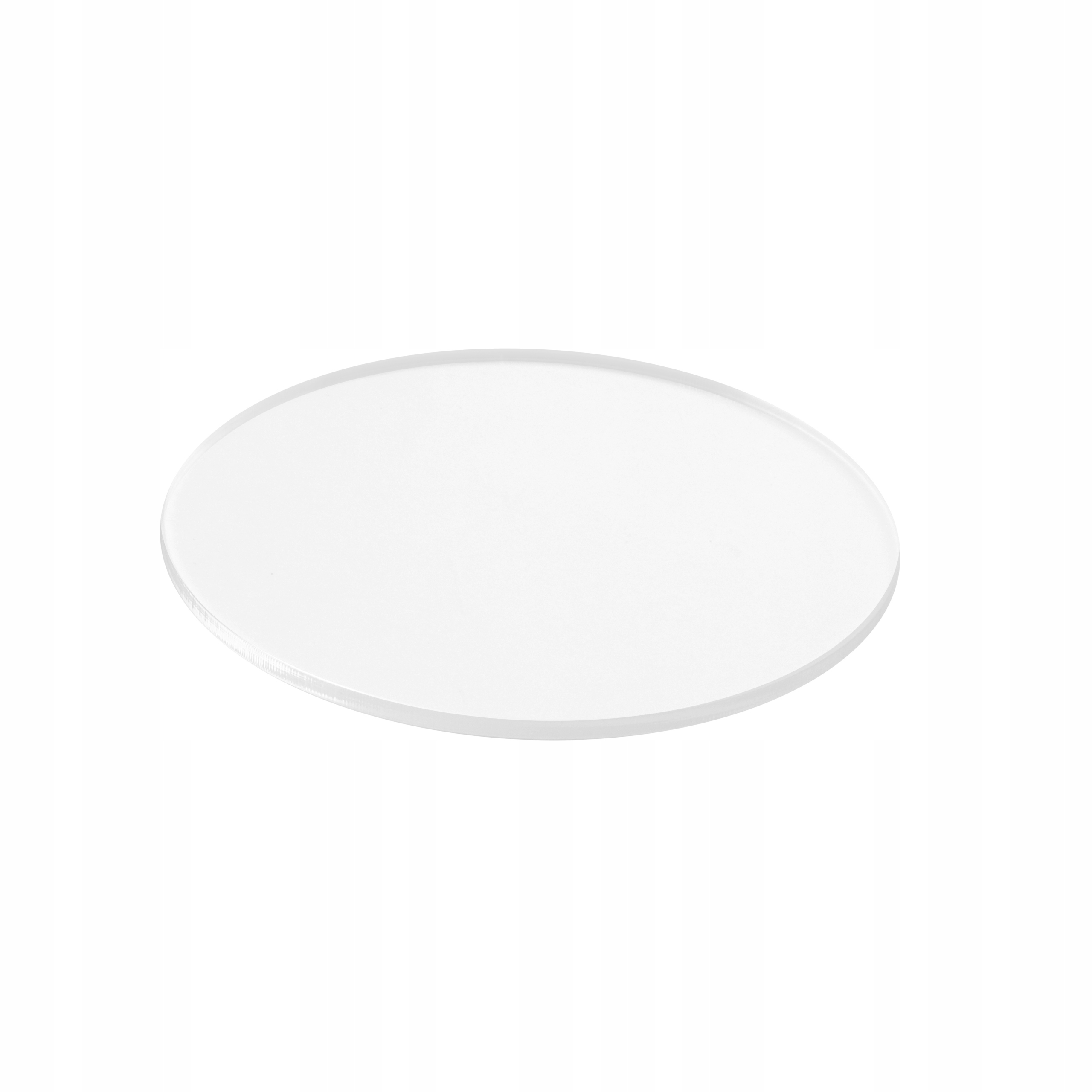 PLEXI PLEKSI PLEXA BEZBARWNA 3mm KOŁO NA WYMIAR