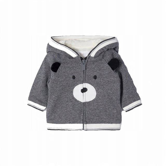 

Bluza chłopięca Mayoral 2409 szara z kapturem r.86