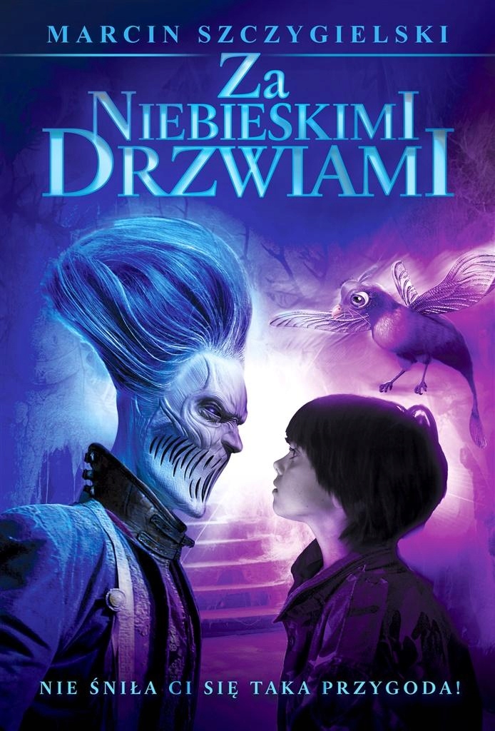 ZA NIEBIESKIMI DRZWIAMI MARCIN SZCZYGIELSKI NOWA