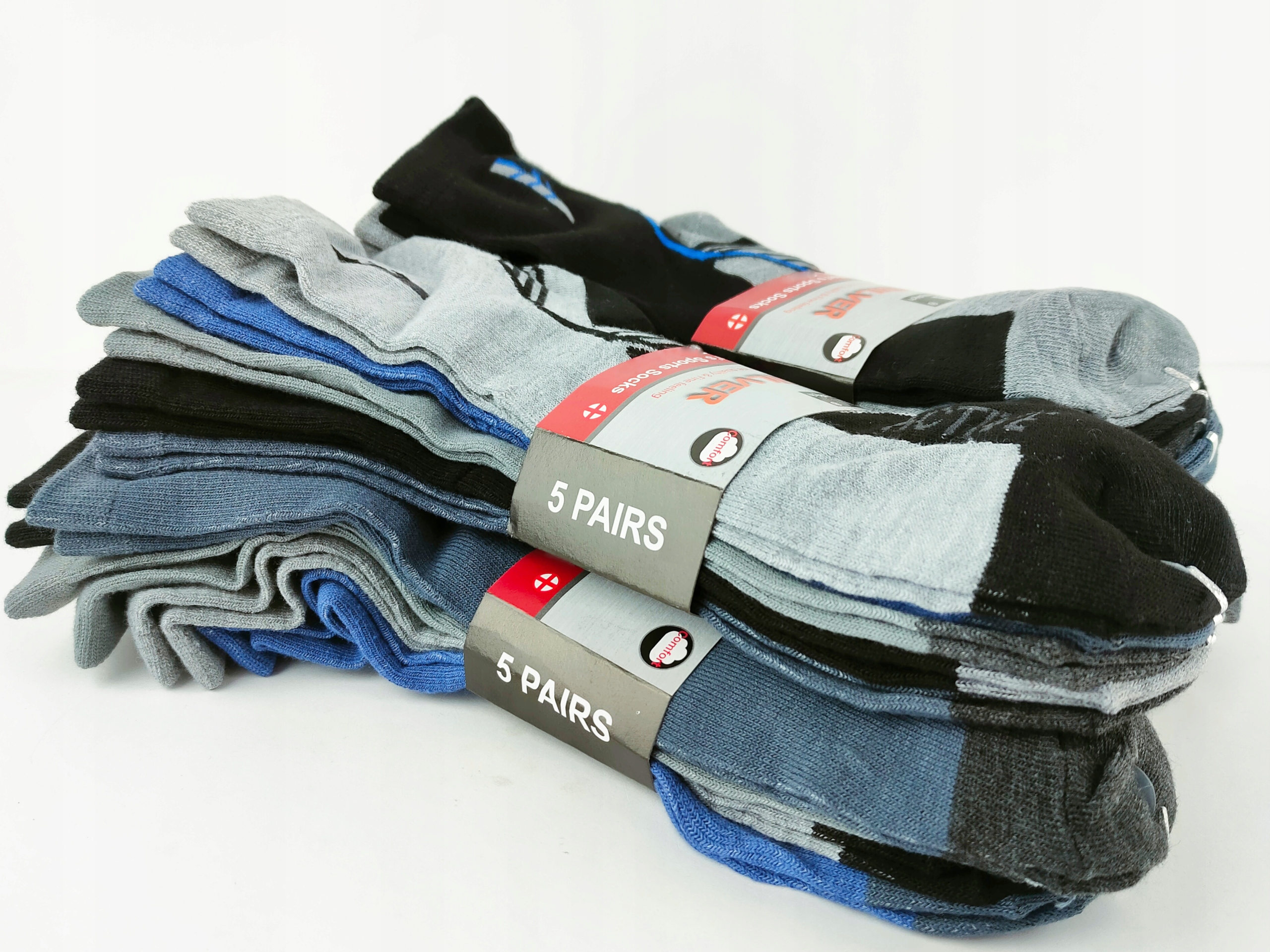 10 Par Skarpety Robocze TRWAŁE Bawełniane ANTYBAKTRYJNE +POLSKIE WKŁADKI AG Płeć mężczyzna