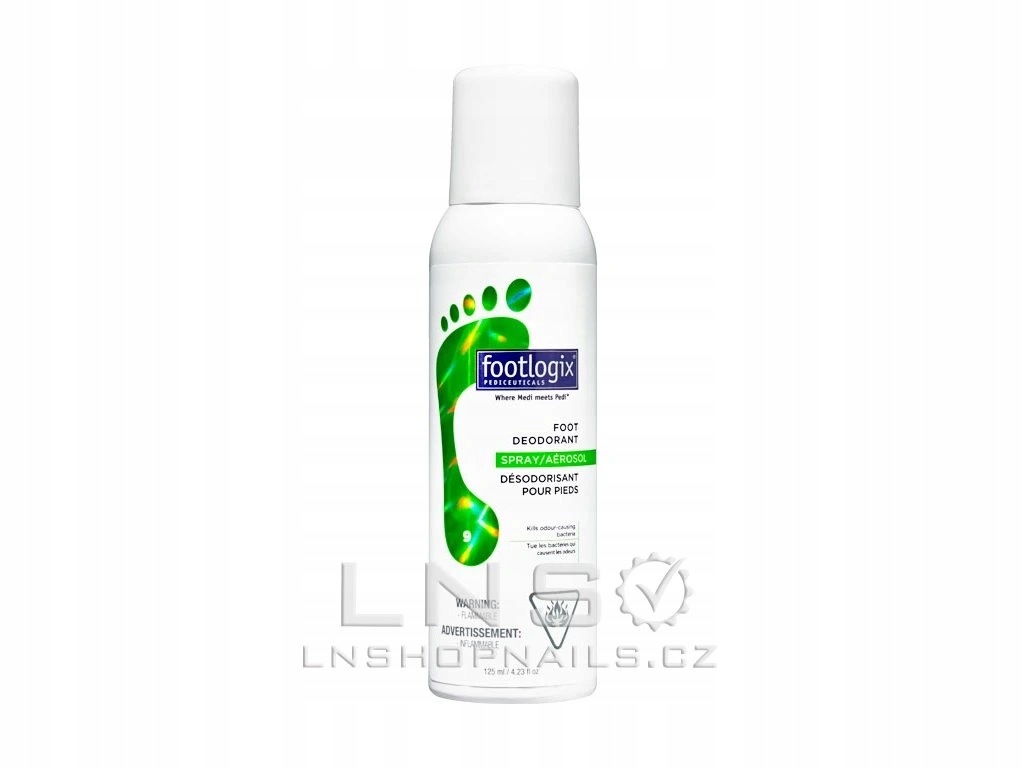 Footlogix Foot Deodorant (9) 125 ml