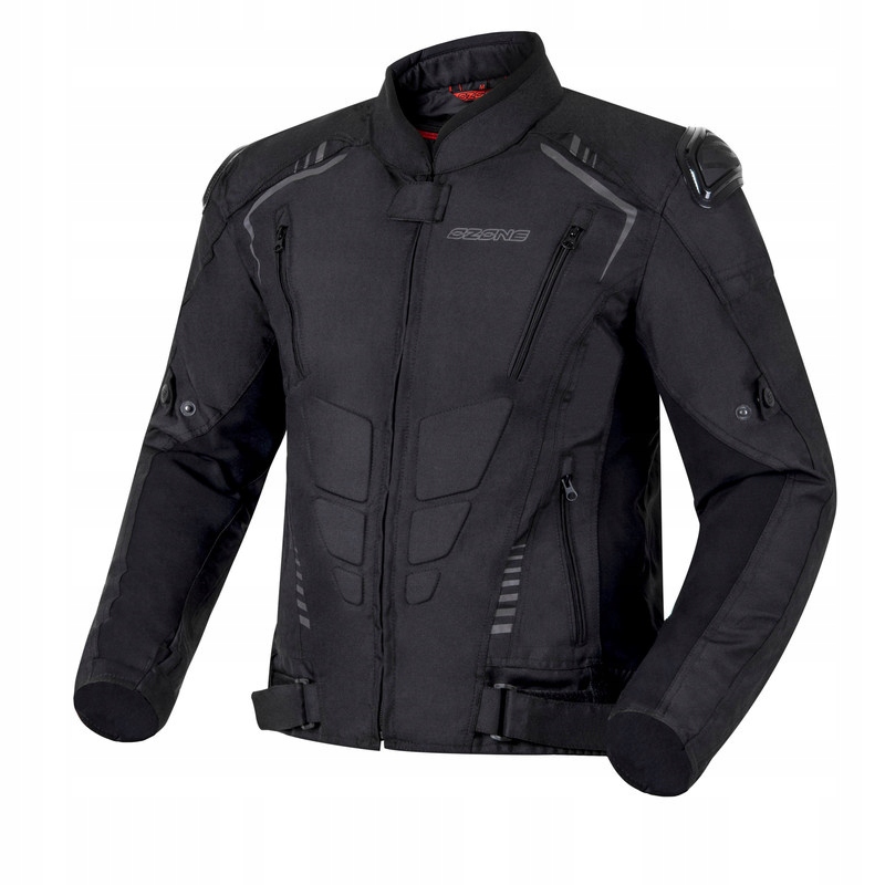 Textilná Motocyklová Bunda Ozone Pulze Black 7XL