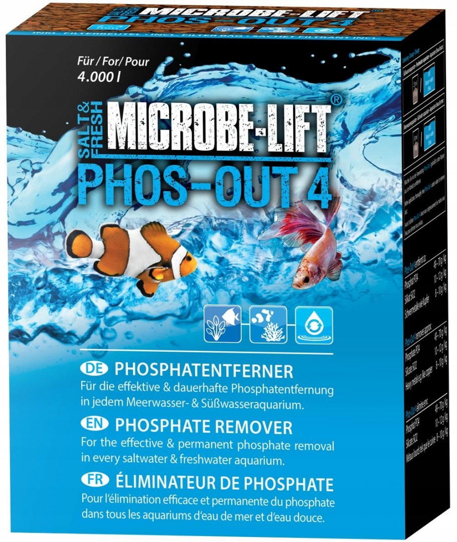 

Microbe-lift wkład Phos-out 4 na fosforany 500ml