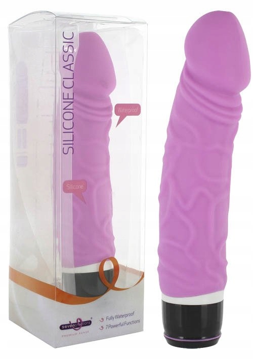 

Wibrator Silikonowy Silicone Classic 20CM Różowy