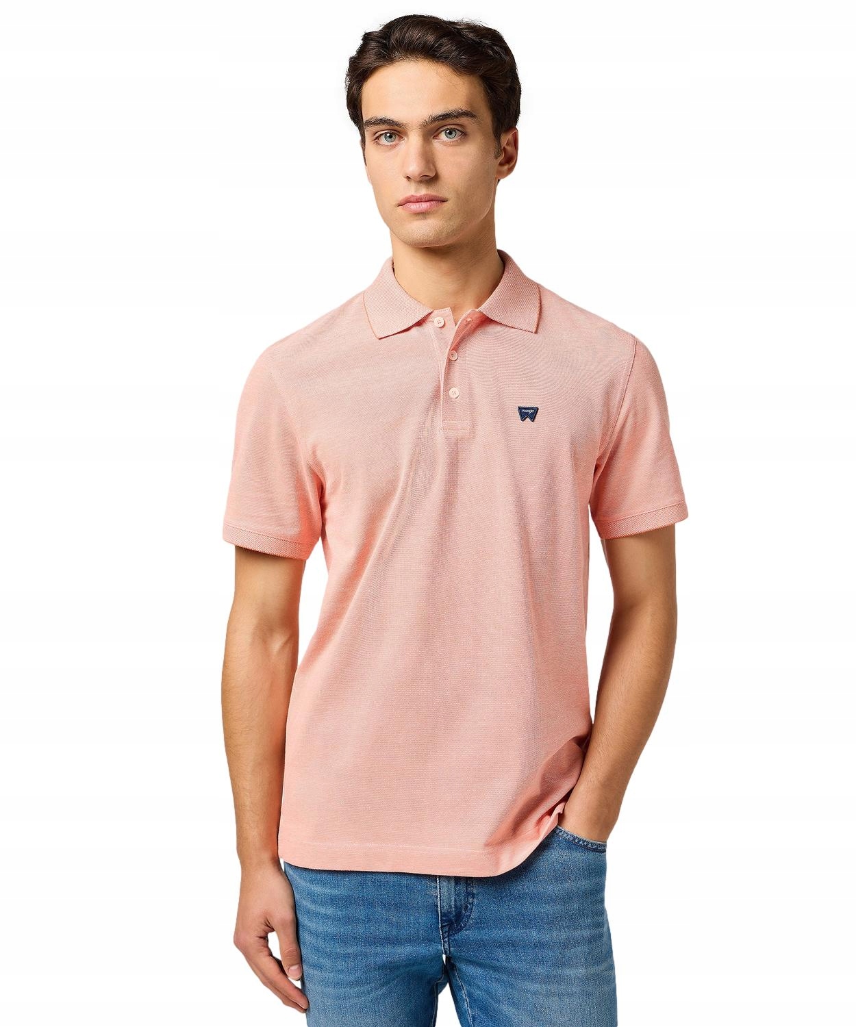 Tričko Wrangler Refined Polo 112362832 Orange M