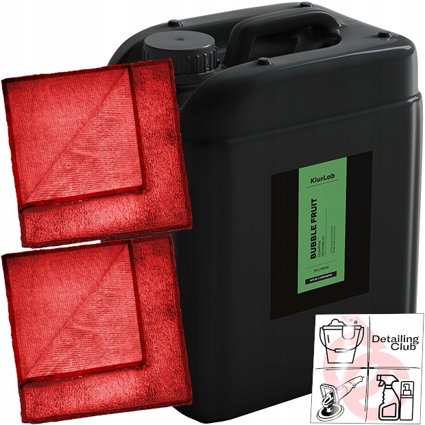 KIURLAB BUBBLE FRUIT - SZAMPON DO MYCIA AUTA SAMOCHODU NEUTRALNE PH 20L