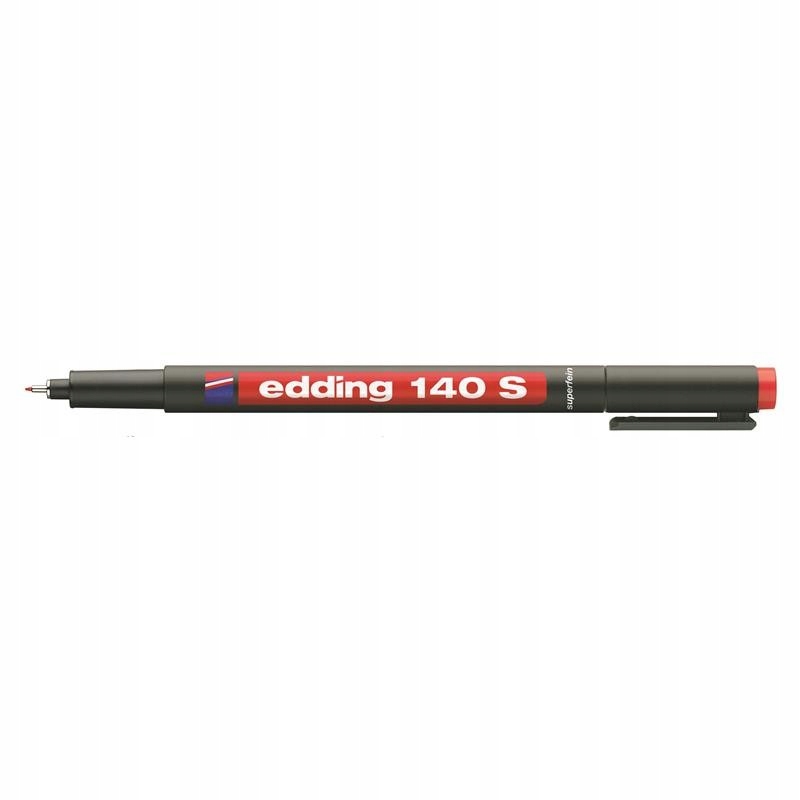 

Marker niezmywalny do folii Edding 140S czerwony