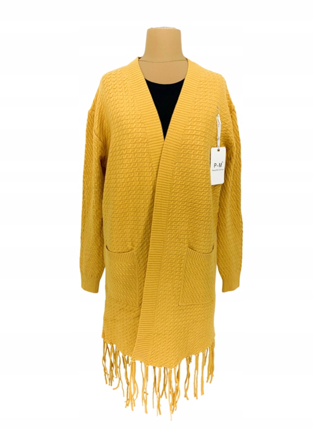 

Kardigan Narzutka Damska Frędzle P-m Roz XXL/XXXL