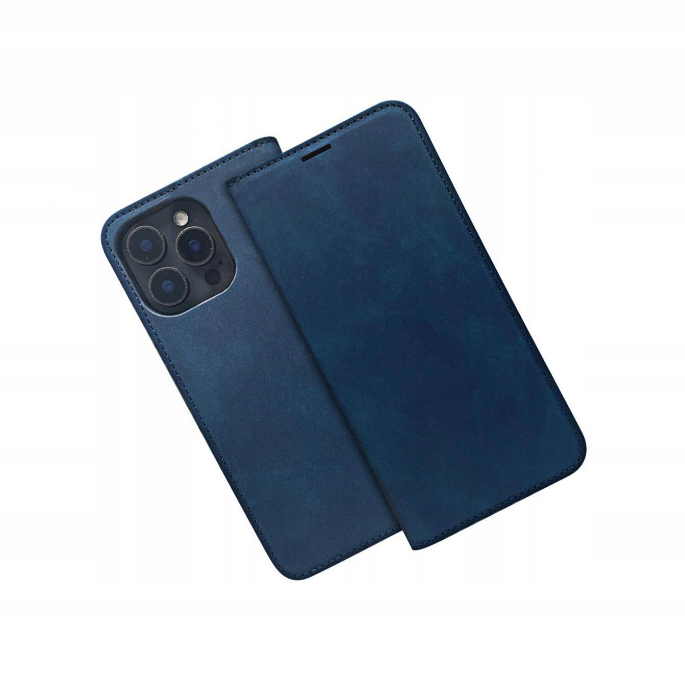 Etui Smart Suede ze skóry ekologicznej do Samsung A52 4G zamykane książkowe