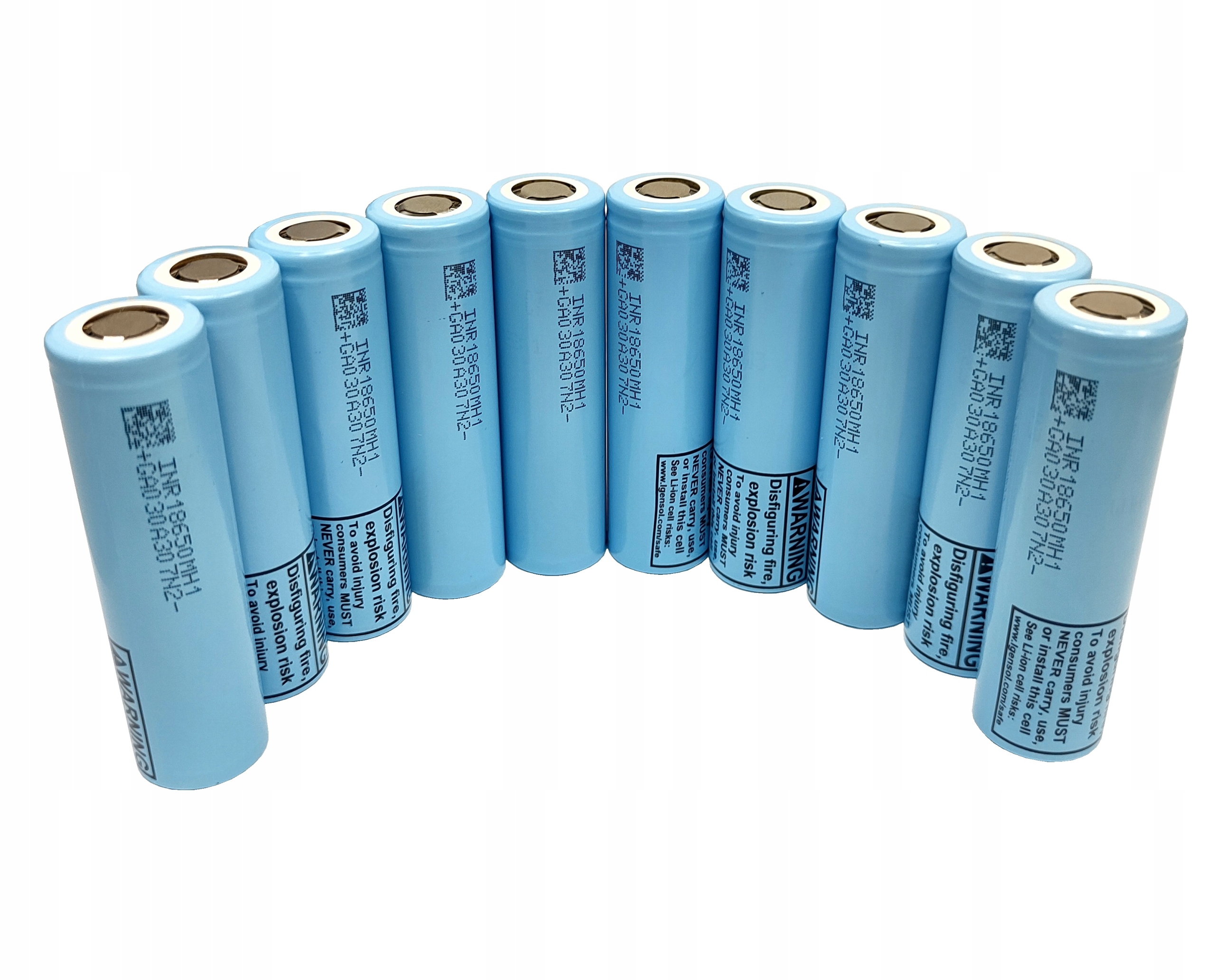 Akumulator ogniwo litowo-jonowe Lg 18650 MH118650MH1 3200 mAh 10szt.