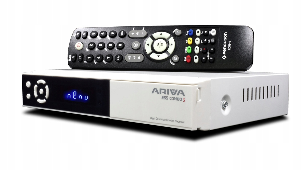 FERGUSON ARIVA 255 COMBO S DVB-S2+DVB-T2 HEVC H265 BIAŁY