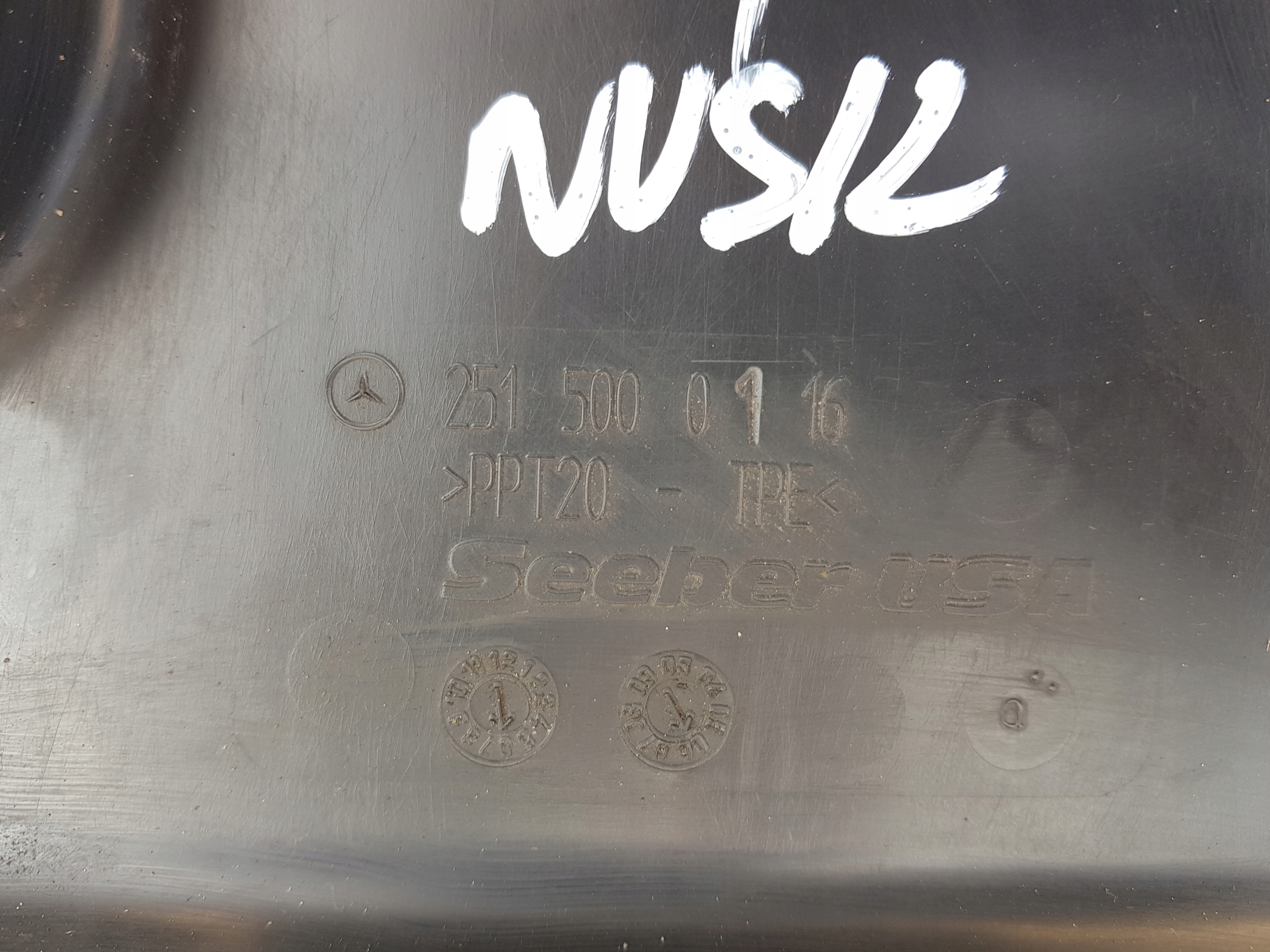 luftansaugkanal MERCEDES W251 2515000116