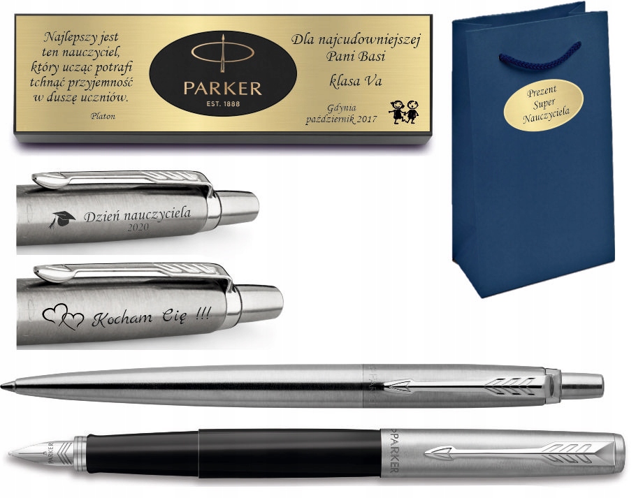 Parker Jotter pióro długopis Tabliczka Grawer
