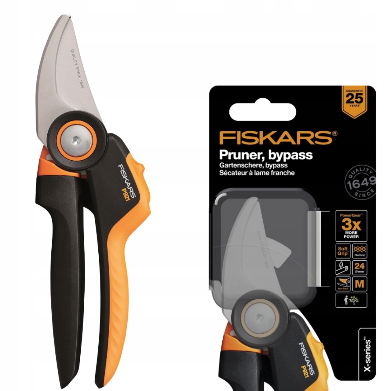 Fiskars Zahradní nůžky X-series M P921