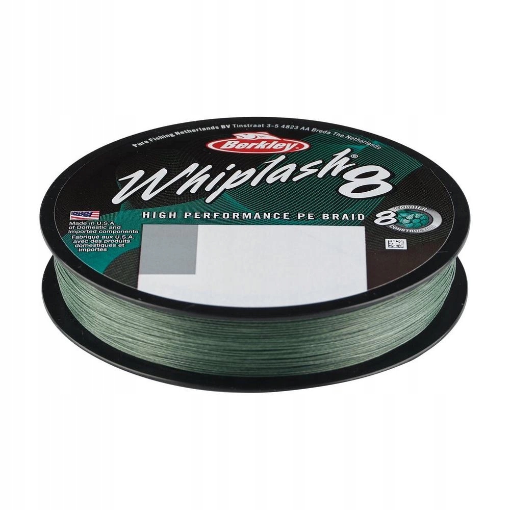 Plecionka Berkley Whiplash8 Green 150m 0.18mm