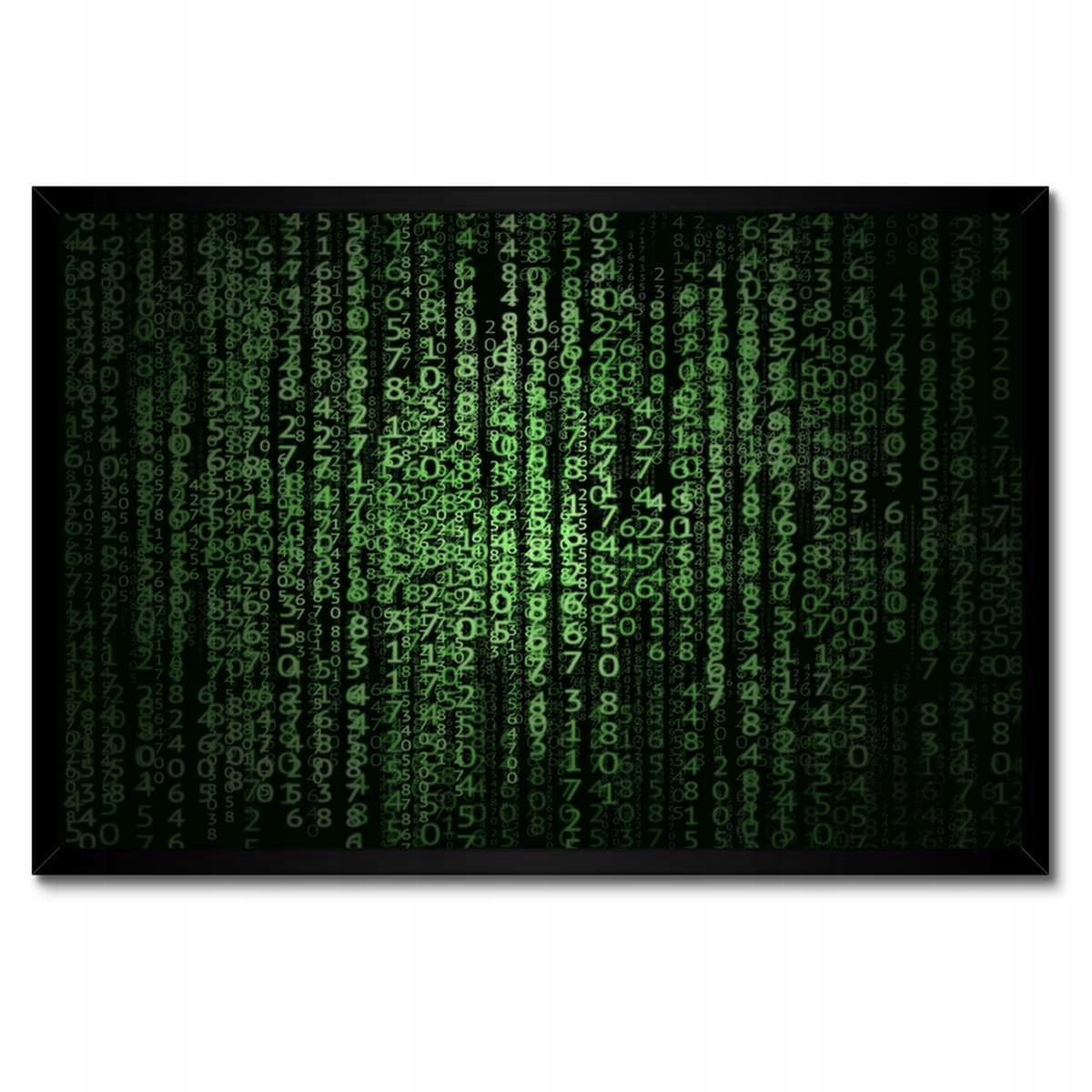 Plakáty v rámu 60x40 Programovací kód Tabule