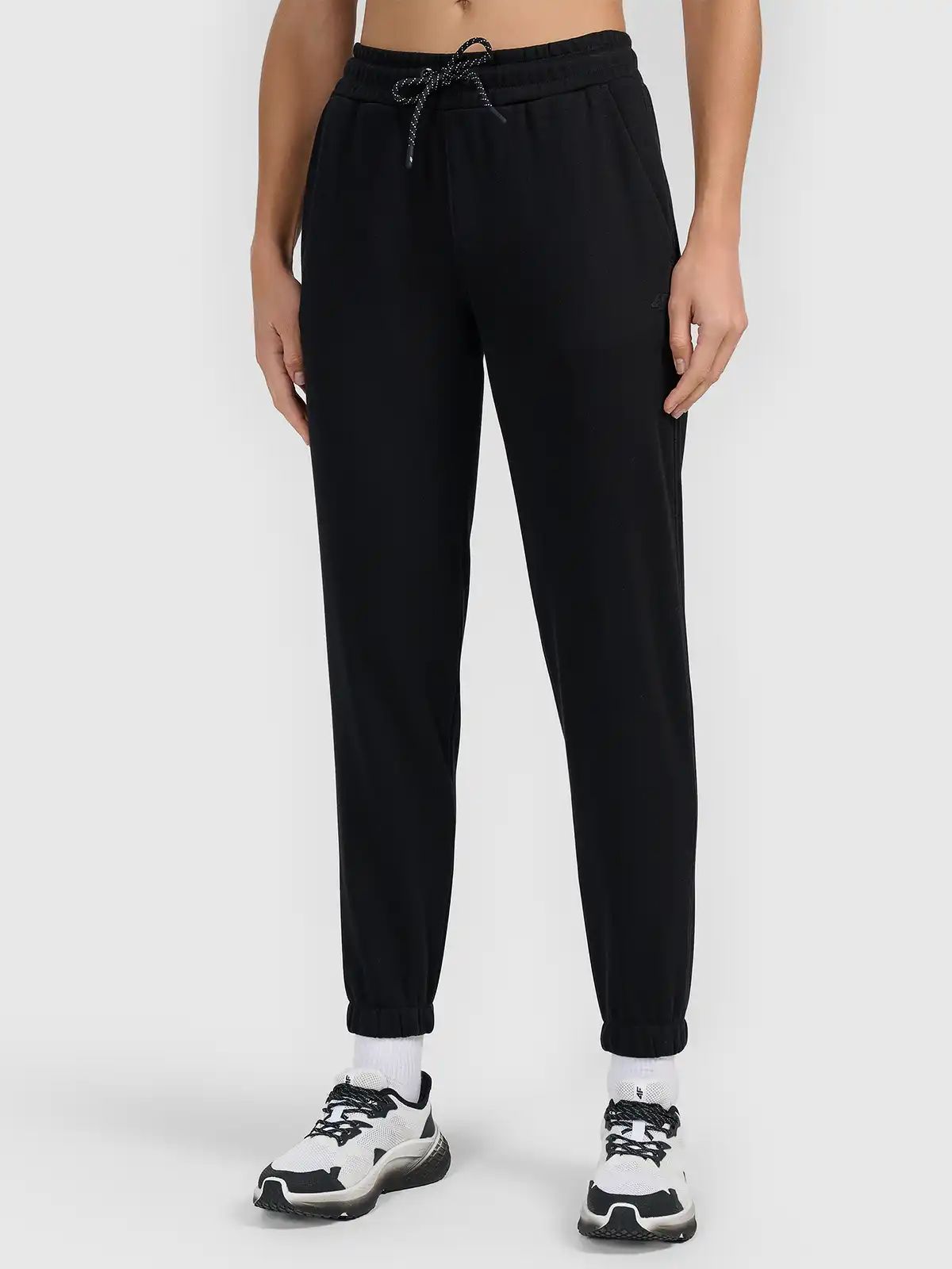 4F Spodnie Damskie Dresowe Joggery Sportowe L F1658 SS26