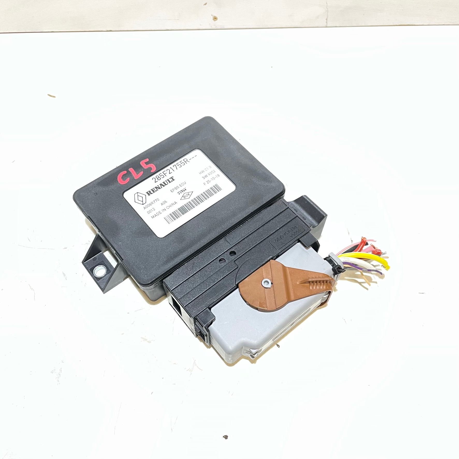 RENAULT CLIO V MODULE ELECTRIC BRAKE 285F21755R