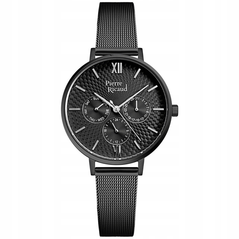 Dámské hodinky Pierre Ricaud P22120.B164QF černé