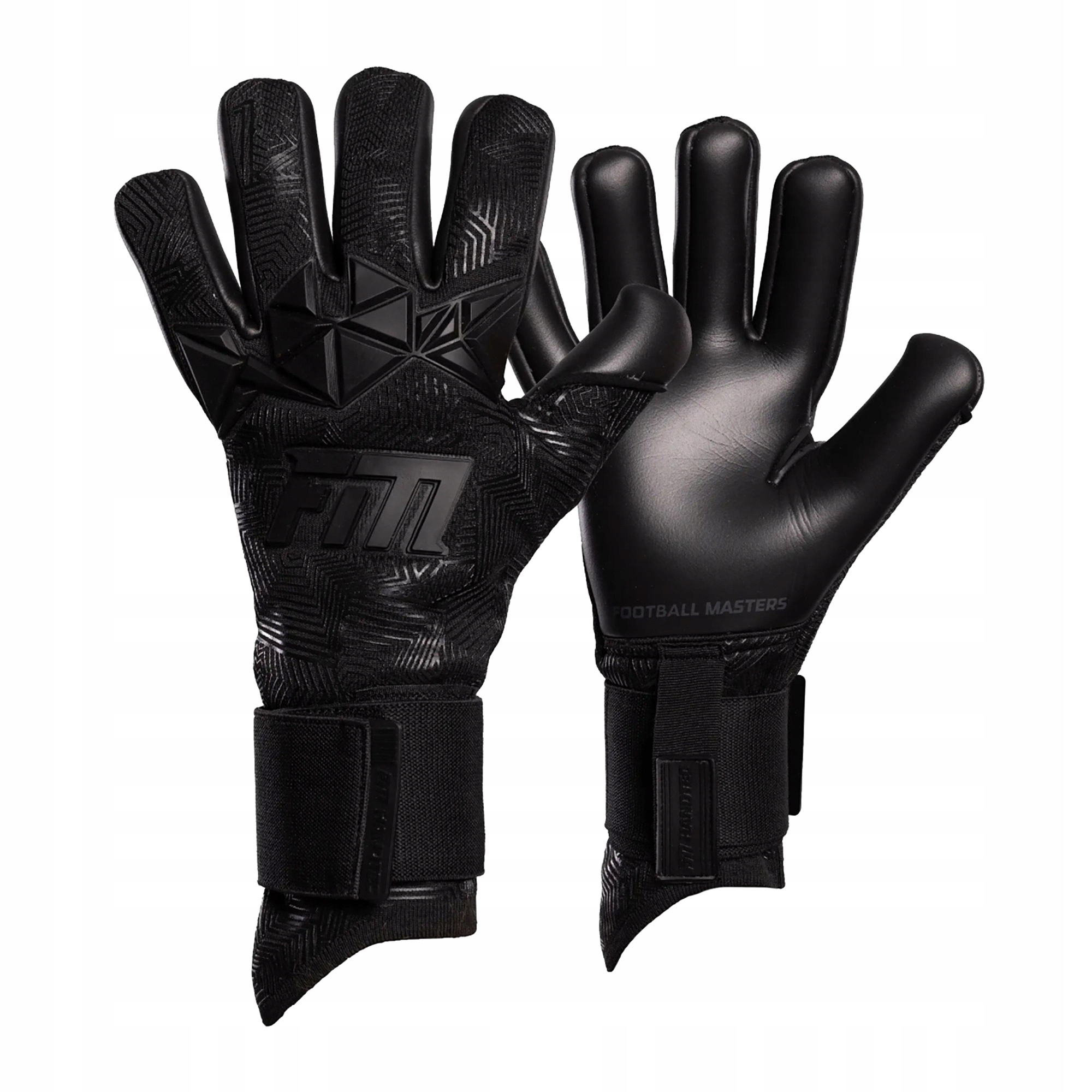 Rękawice bramkarskie Football Masters Varis X Pro black